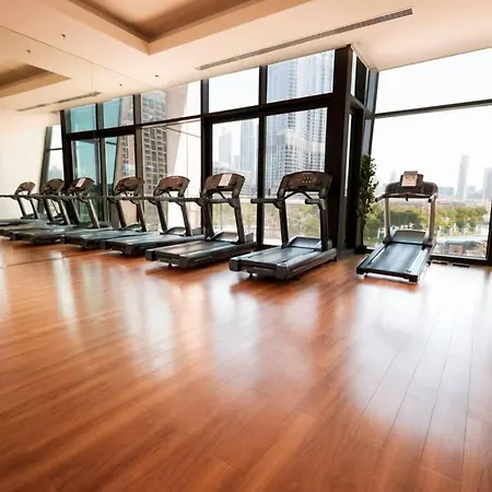 First Class 1Br With Dubai Skyline View Exterior photo